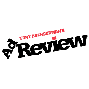 Tony Koenderman's Ad Review logo